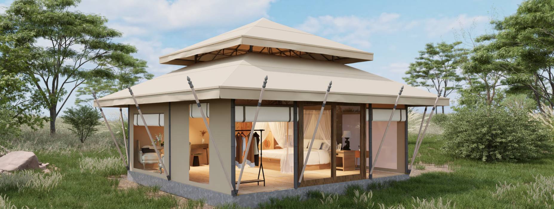 辽中县户外野奢帐篷